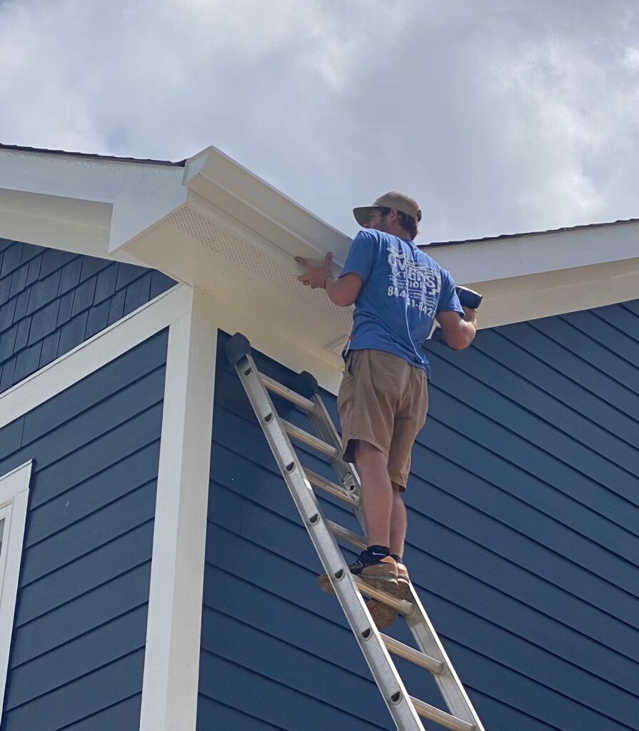 Gutter Replacement in Greenwood Area